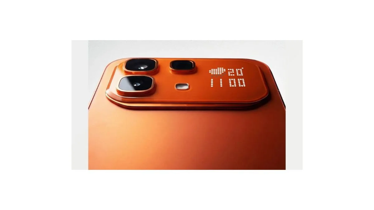 Infinix Note 60 Pro 5G showing futuristic LED back panel with glowing dynamic lights and premium smartphone design