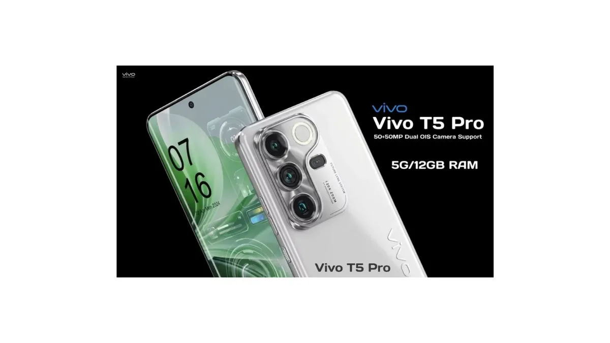 Vivo T5 Pro 5G with massive 9020mAh battery launched in India